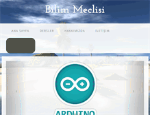 Tablet Screenshot of bilimmeclisi.org